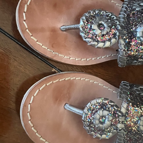COPY - Jack Rogers multi colored sparkle sandals - Picture 5 of 6